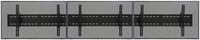 Displays2go, Tri-Mounted Plasma Screen Bracket, Steel Build - Black Finish (MNBD3060S3)
