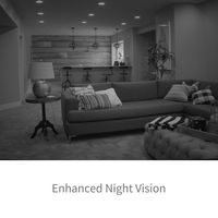 HUNTVISION Wireless Camera 4MP Super HD, Pan/Tilt/Zoom Free Cloud Storage Service, WiFi IP Home Security Camera, WiFi or Wired Connection, Night Vision, Motion/Sound Sensor, Two-Way Audio, P4 (Black)