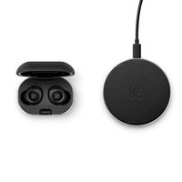 Bang & Olufsen Beoplay E8 2.0 Truly Wireless Bluetooth Earbuds and Charging Case - Black with Wireless Charging Pad