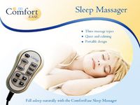 Comfort Ease Sleep Massager - Portable Design with 3 Massage Types