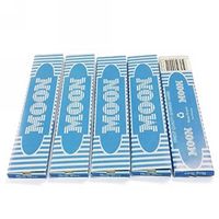108 * 45mm 5 booklets Moon Blue Rice Cigarette Rolling Papers King Size Slim 160 Leaves Totally