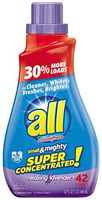 all Small & Mighty Liquid Laundry Detergent, Relaxing Lavender, 32 Ounces, 42 Loads by all