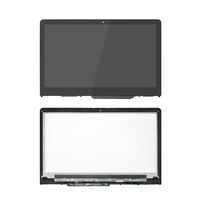 FirstLCD Touch LCD Screen Replacement for (HP) Hewlett-Packard Pavilion x360 15-BR075NR 15-BR076NR 15-BR077CL 15-BR077NR digitizer Glass LED Display Panel Assembly W/Bezel 1080P FHD 15.6 inch