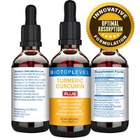Liquid Turmeric Curcumin Plus Natural Organic with Black Pepper. Maximum Absorption. Supports Normal Response to Inflammation. Improves Brain Function. Enhances Immunity. Improves Digestion.