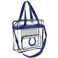 FOCO Indianapolis Colts NFL Clear HIGH END Messenger Bag