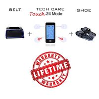 Tens Unit Device Muscle Stimulator Lifetime Warranty Massager Set with Fat Burner Belt Reflexology Shoes Sciatica Back Shoulder Pain Relief