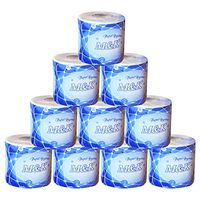 3-Ply Ultra Soft Toilet Paper, Bathroom Tissue Bulk Ultra Strong Mega Roll Paper Towels for Home Kitchen Restaurant