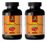 Wellness Formula Herbal Defense - Hawthorn Berry 665MG - Hawthorn Now - 2 Bottles (240 Capsules)