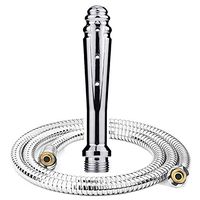 Metal Shower Douche for Enema and Vaginal Rinse, Enemator Anal Cleaning Shower Both for Men and Women-Handheld Shower Bidet For Pregnant Women 59-inch shower hose（Large）