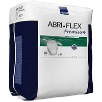 Abri-Flex Premium Protective Underwear, XS1 Extra Small, 17.5 to 27.5", 1400 ml - Pack of 21