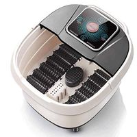 ZYPDD Foot Spa Massager,Multi-Function Heat Infrared Vibrating Air Bubble Electric Foot Massager Foot,Bath Massager Foot Shiatsu for Foot