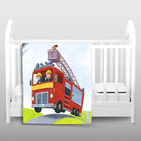 DiaNoche Fleece Blankets Soft Fuzzy 4 Sizes! by Gabe Cunnett - Fire - Toddler 40" x 30"