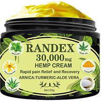 RANDEX Hemp Cream 30,000 Mg - Organic Hemp Cream for Arthritis, Joint Pain, Muscle Pain Relief - Great Inflammation Hemp Cream and Carpal Tunnel Relief - Made in The USA - Great for Skin-2OZ