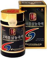 Pocheon 240g(8.5oz), 100% Pure Korean 6 Years Root Panax Red Ginseng Extract Gold, TOP Ginsenoside, Saponin