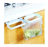 Edtoy Cute Panda Hanging Kitchen Cupboard Cabinet Tailgate Stand Storage Garbage Bags Rack, Green