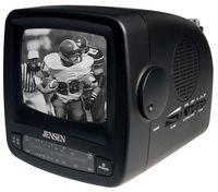 Jensen J53-BW-BK 5" Black and White TV