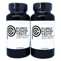 Purely Power Testo: Shred Body Fat, Increase Stamina, Work Out Performance and Libido Enhancer, 120ct