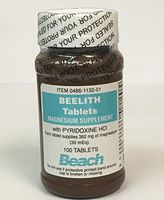 Beelith Tablets Magnesium Supplement with and pyridoxine HCL - 100 Each