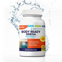 Marine Essentials Anti Aging Omega 3 Supplements - “Body Ready Omega” 5X DHA Supplements + EPA for Max EPA/DHA Omega 3 Health Supplements (60 Capsules)