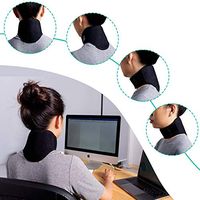 Neck Brace - Neck Support Magnetic Therapy Neck Pain Relief, Self-Heating Cervical Collar Massager Chronic Neck and Shoulder Pain Relief Traction