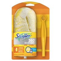 Swiffer - 360 Starter Kit Handle With One Disposable Duster "Product Category: Breakroom And Janitorial/Cleaning Tools & Supplies"