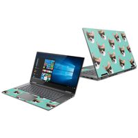 MightySkins Skin Compatible with Lenovo Yoga 730 15" (2018) - Cool Corgi | Protective, Durable, and Unique Vinyl Decal wrap Cover | Easy to Apply, Remove, and Change Styles | Made in The USA