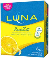 CLIF Organic Lemon Zest Bar - 6 Pack, 1.69 OZ