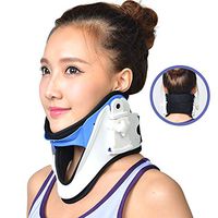 LANGYINH Cervical Neck Traction Device, Adjustable Neck Brace Spine Care Correction Unit,for Neck Stiffness Decompression & Upper Back Pain,Limb Numbness