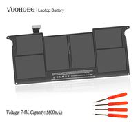 A1495 A1406 New Laptop Battery Replacement for MacBook Air 11 Inch A1465 A1370 (Mid 2011 2012 2013 Early 2014 2015 Version); MC968 MD223 MD711 020-7376-A 020-7377-A