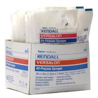 Versalon All Purpose Sponges, 3" X 3", 50/tray