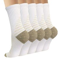 Compression Running Plantar Fasciitis Socks for Men & Women - Low Cut Cushion Socks Fit for Athletic,Travel, Sports, Medical