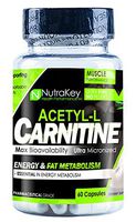 Nutrakey Acetyl L-Carnitine 60 Capsules