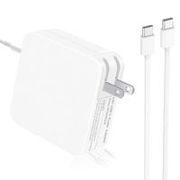 Jeestam 65W USB Type-C AC Adapter Charger Power Replacement for Apple MacBook/Dell/Xiaomi air/Huawei Matebook/HP Spectre/Thinkpad Nintendo Switch/Lenovo/Acer Type C Laptops and Phones