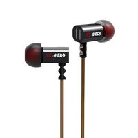 KZ ED9 Silver Tuning Nozzles in-Ear Headphones (Black Without Mic)