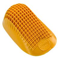 Tuli's Classic Heel Cups, Shock Absorption and Cushion Inserts for Plantar Fasciitis and Heel Pain Relief, Yellow, Large