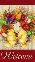 Paper Guest Napkin, Fall Wreath