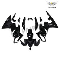 NT FAIRING Glossy Matte Black Fairing Fit for KAWASAKI NINJA 2009 2010 2011 650R New ABS Plastics Bodywork Body Kit Bodyframe Body Work 09 10 11