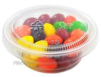 Empress 1.5 oz. Clear Plastic Disposable Portion Souffle Container Food Cups with Lids (Pack of 200 Sets)