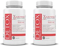 Raspberry Ketones Detox Cleanse Promotes Weight Loss and Healthy Digestion 60 Capsules (2 Bottles)