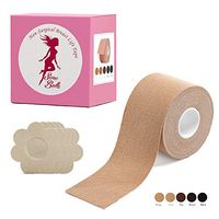 SONO Bella Breast Lift Tape Sports Tape Push up Breast DIY Breast Lift Medical Grade Waterproof Foot Tape Latex Free Tape Gaffers Tape Man Compression Nipple Covers Adhesive Bra