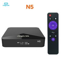 Magicsee N5 TV Box Amlogic S905X Android 7.1 DDR3 2GB RAM 16GB ROM 2.4Ghz WiFi Support BT 4.1 4K H.265 Set Top Box
