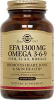 EFA Omega 3-6-9, 1300 mg, 120 S Gels by Solgar (Pack of 3)