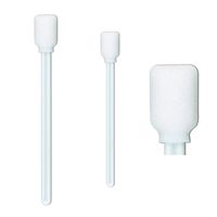 5.11" Cleanroom Double-Layer Foam Tip Cleaning Swabs with Large Rectangular Head Cleaning for Inkjet/Thermal Printers, Tape Heads, Optical Lens, Camera Sensors, Gun, Firearm, Electroni CK-FS707W (100)