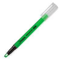 Sharpie 1950758 Clear View Highlighter Stick, Green, Pack of 1