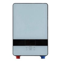 Fishlor Home Water Heater, 220V 6500W Tankless Instant Electric Hot Water Heater for Home Bathroom Shower, Electric Water Heater, Water Heater