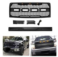 VZ4X4 Black Front Grill for Ford F150 Raptor Style 2009-2014