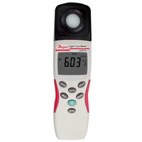 Dwyer Digital Light Meter, LUX-01, Silicon Photodiode Sensor, Reads up to 200,000 Lux