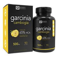 Pure Garcinia Cambogia Infused with Organic Coconut Oil | 2-in-1 Support for Healthy Weight Management | (90 softgels)