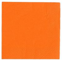 Orange Soda Beverage Napkin 50 Count