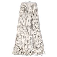 O'Dell Mop Head, Premium Standard Head, Cotton Fiber, 32oz, White, 12/Carton, New